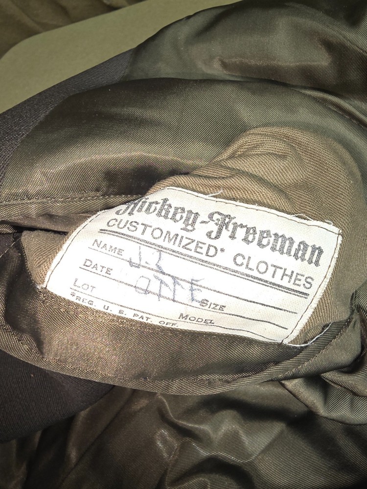 WWII US Army Jacket with Devices SEE DESC