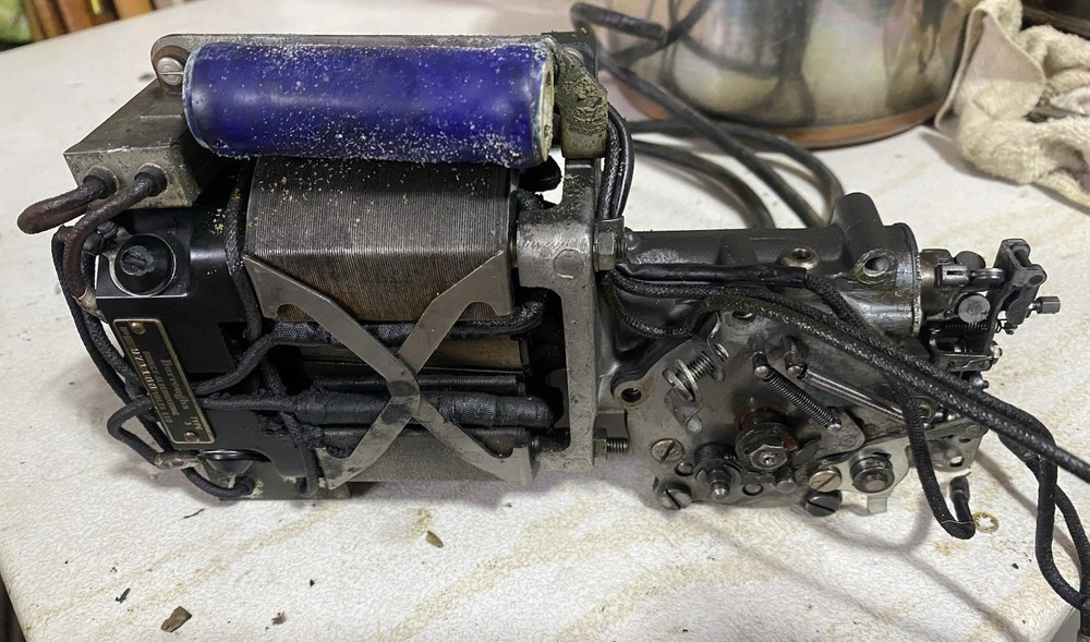 Replacement Motor Burroughs Electric Portable Adding Machine Type 3 Tested