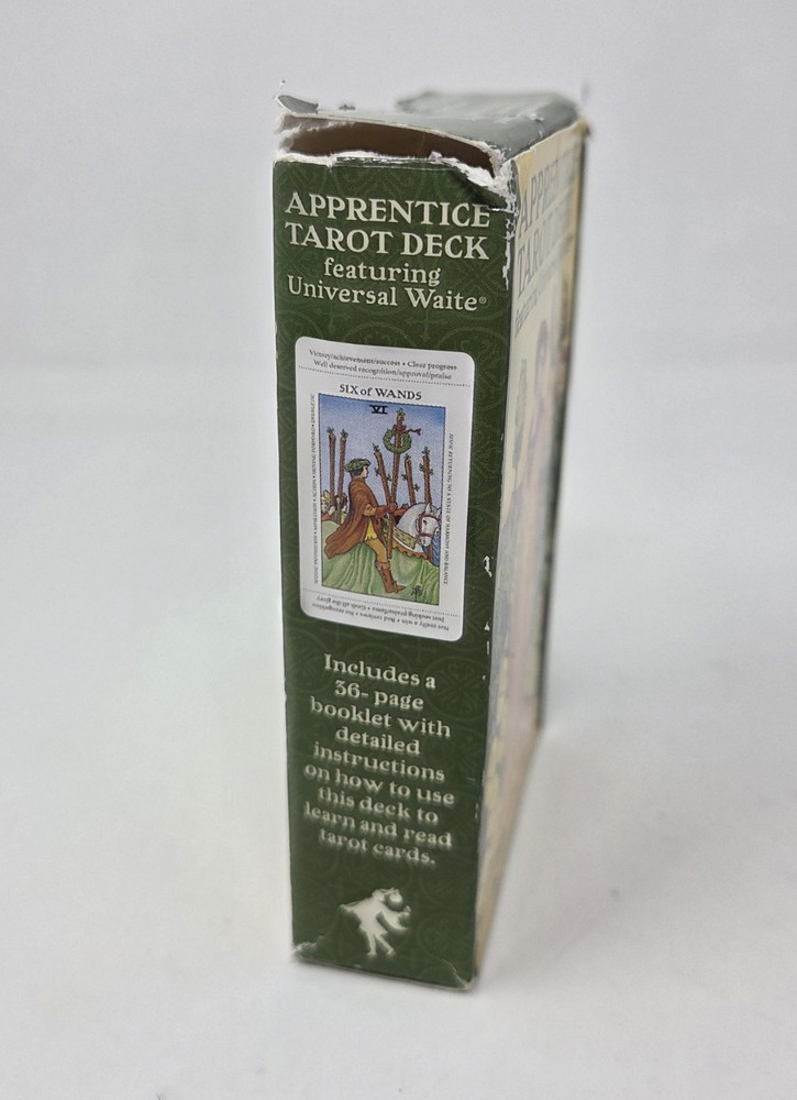 Apprentice Tarot Deck Featuring Universal Waite For Beginners Key Words On Card