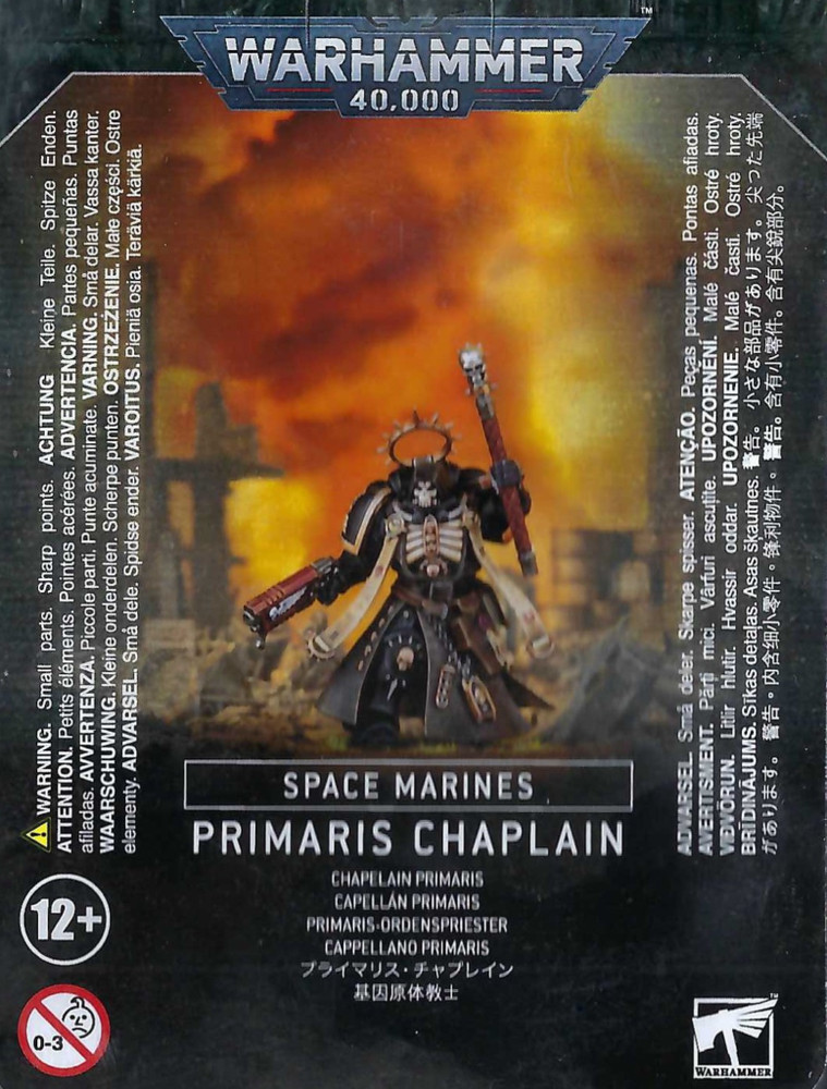 Warhammer 40K Space Marines: Primaris Chaplain NIB!
