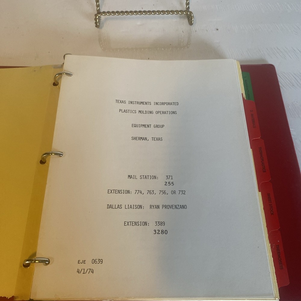 Texas Instruments Inc, Plastic Design Guide, 4/1/1974 ~ Manual