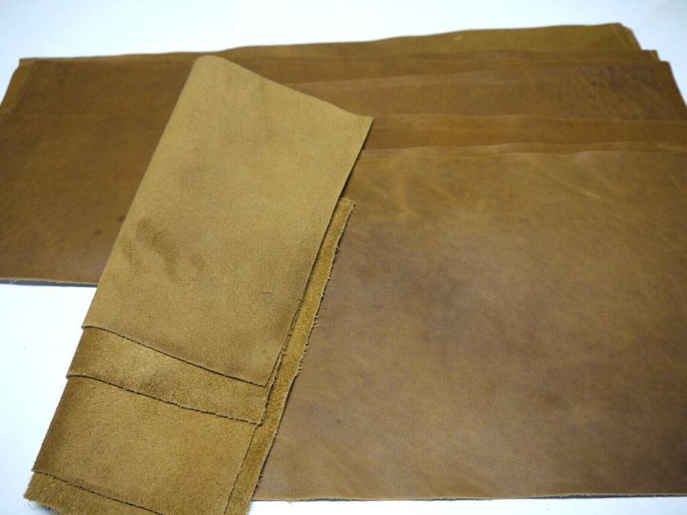 Leather panels 5 Pieces Saddle 10.25" x 24" first Quality.