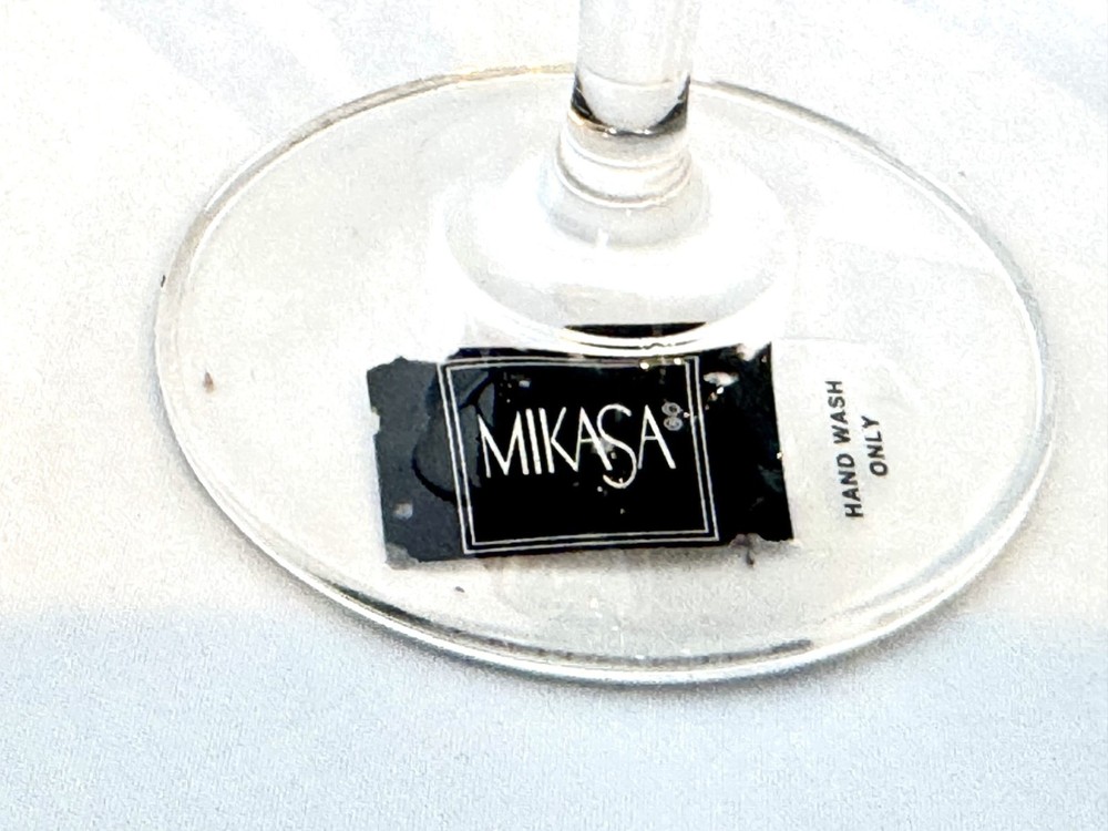 Mikasa Palatial Platinum Fluted Champagne pristine condition 12 available