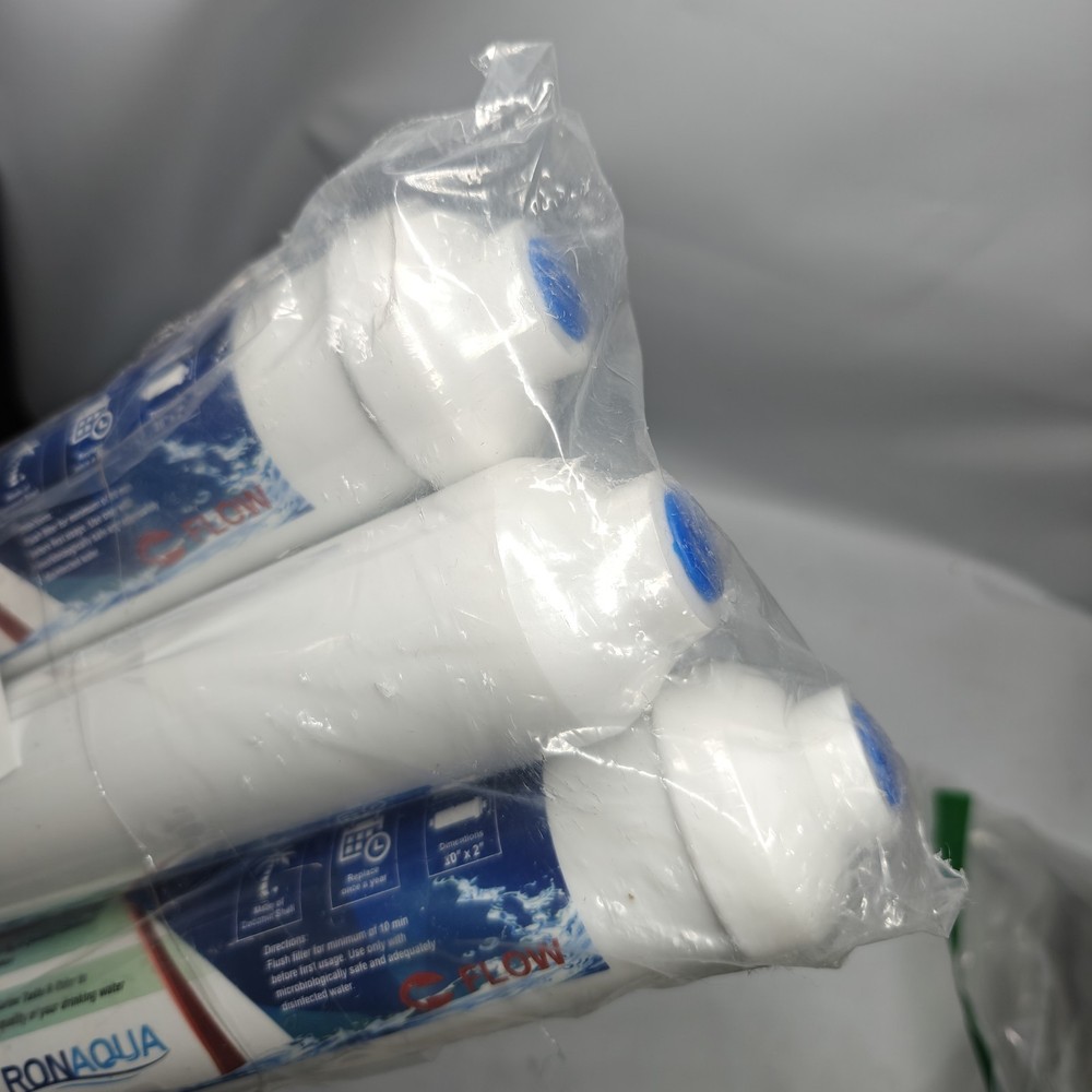 10-inch Universal Alkaline in-line Water Replacement Filter - 3 Pack - NEW