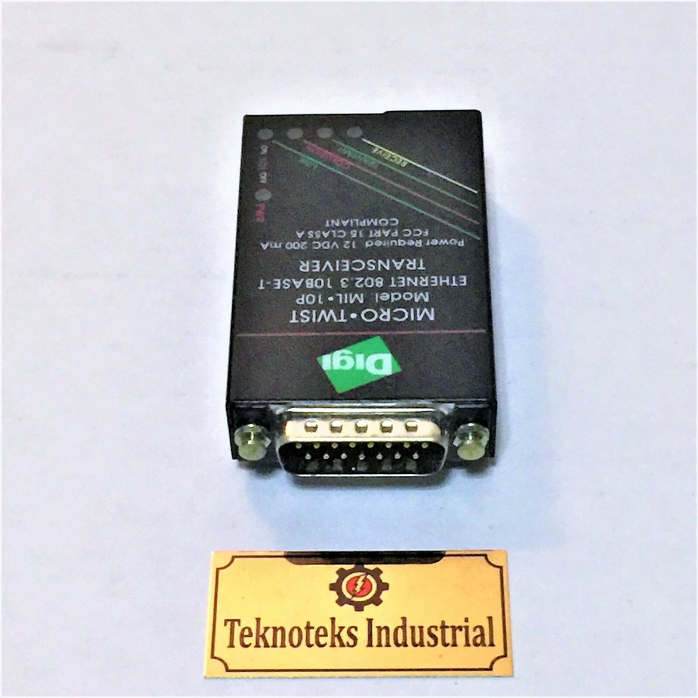DIGI MICRO TWIST MIL-10P ETHERNET TRANSCEIVER