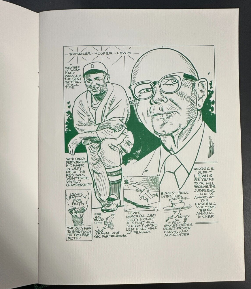 Jan 27, 1972 33rd Annual Baseball Writers Association America Dinner Program