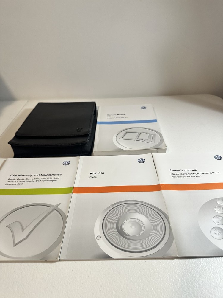 Volkswagen Jetta Owner's Manual Set