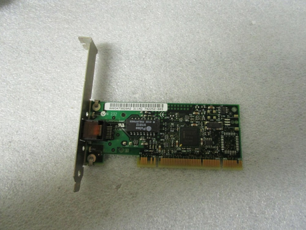 Qty (2) N232 Network Card - HP 742252-003