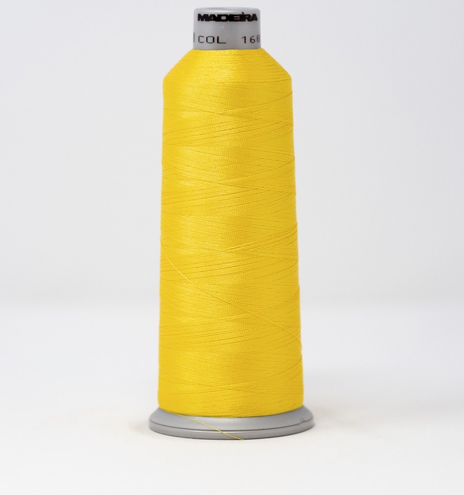 MADEIRA -Ref. 1683 - Lemon Drop Yellow - Polyneon Embroidery Thread - 5500 yards