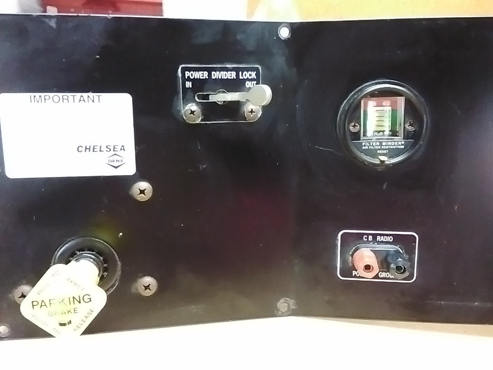Chelsea DANA 4900 International Air Break Dash Panel.