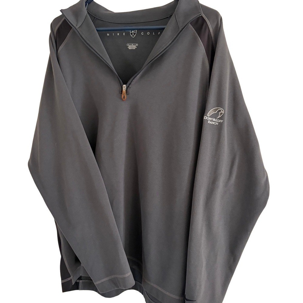 Nike Golf Black Quarter-Zip Pullover