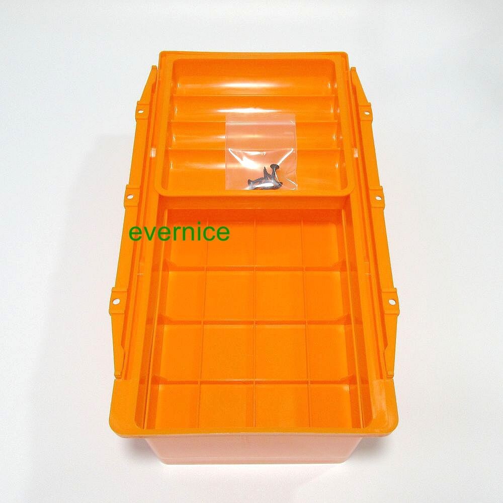 Industrial Sewing Machine Table Mounted Plastic Drawer Large Capacity 3-Layers