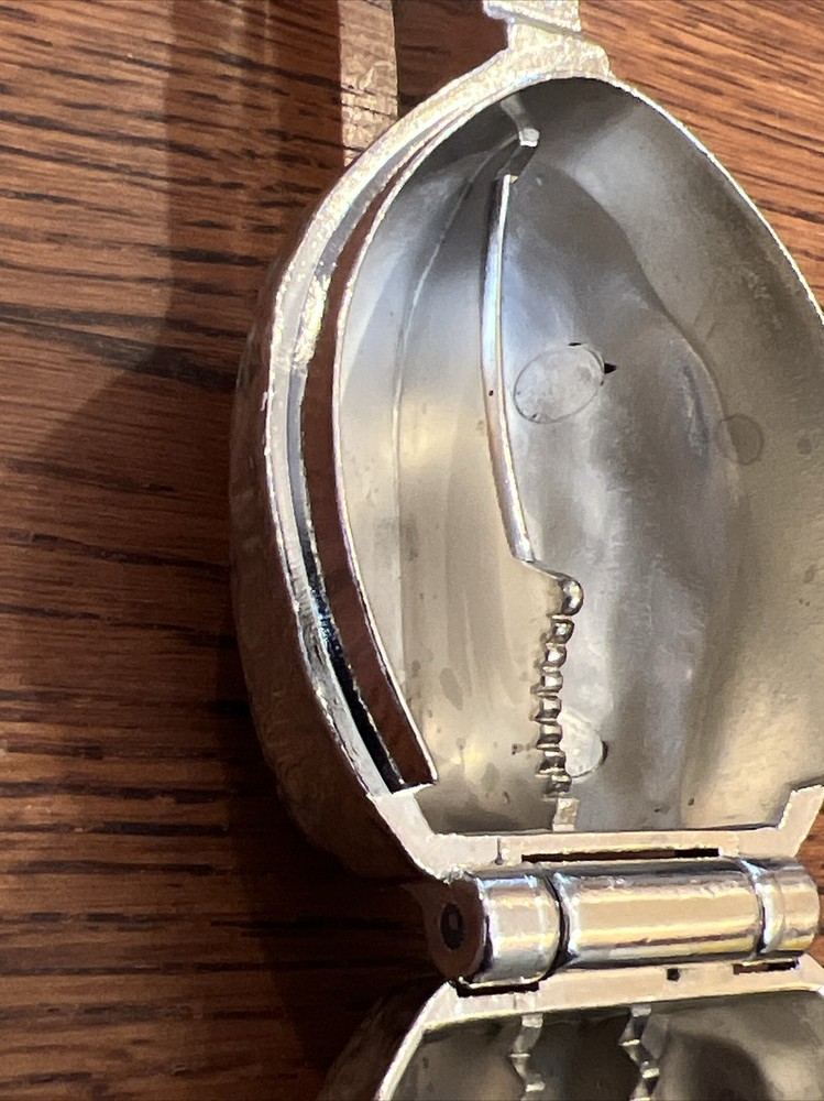 Mid-century Walnut Nut Cracker Nutcracker BMF/N W-Germany Nice Piece 8”