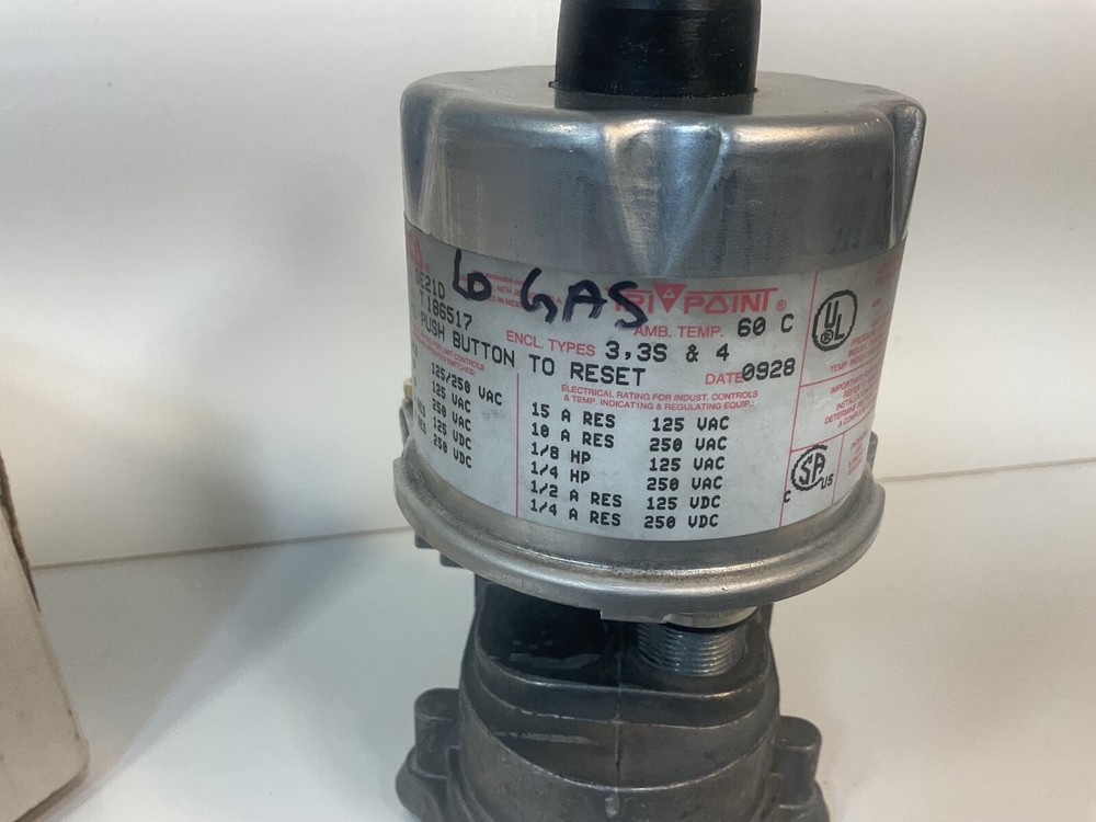 ASCO Tri Point SE21D Pressure Switch