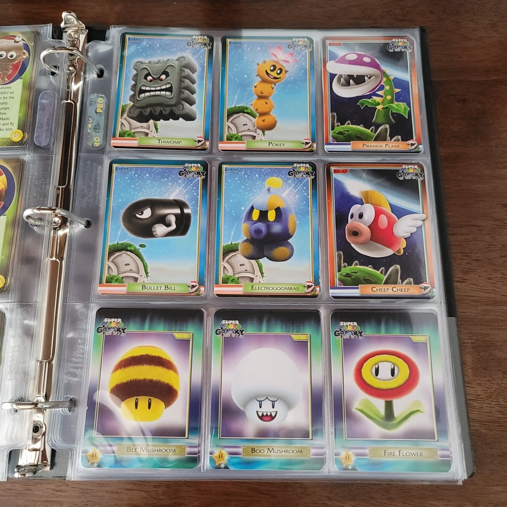 2008 Enterplay Super Mario Galaxy Trading Card Set