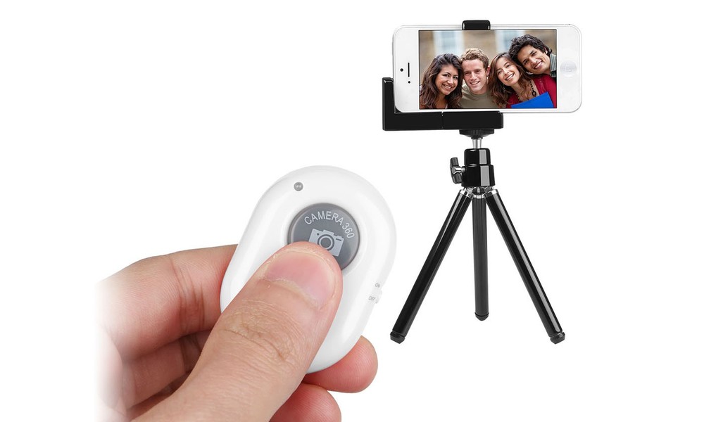1Pc Unique Wireless Shutter Remote Controller For Android And IOS Devices Only I