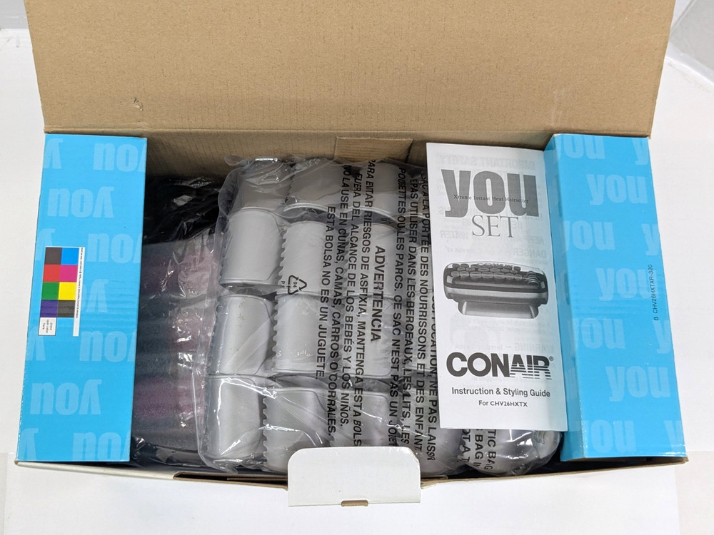 2012 Conair Hot Clips Fast Heat Ceramic Rollers 20 Count V10258