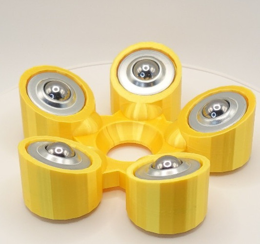 Bowling Ball Spinner Cup - Silky Yellow