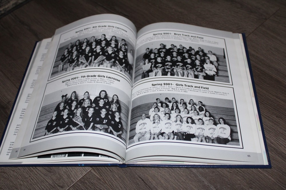 2002 Northley Middle School yearbook Aston PA