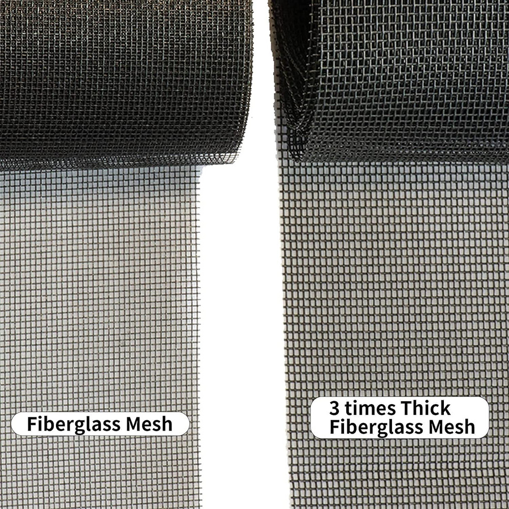 Tooltriz Pet Proof Window Screen Replacement,60“ X 100” Upgraded Thicken