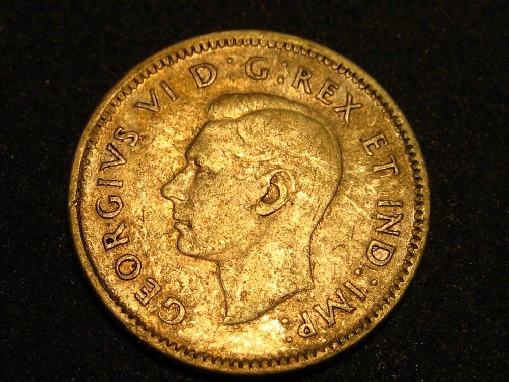 1945 Canadian Dime