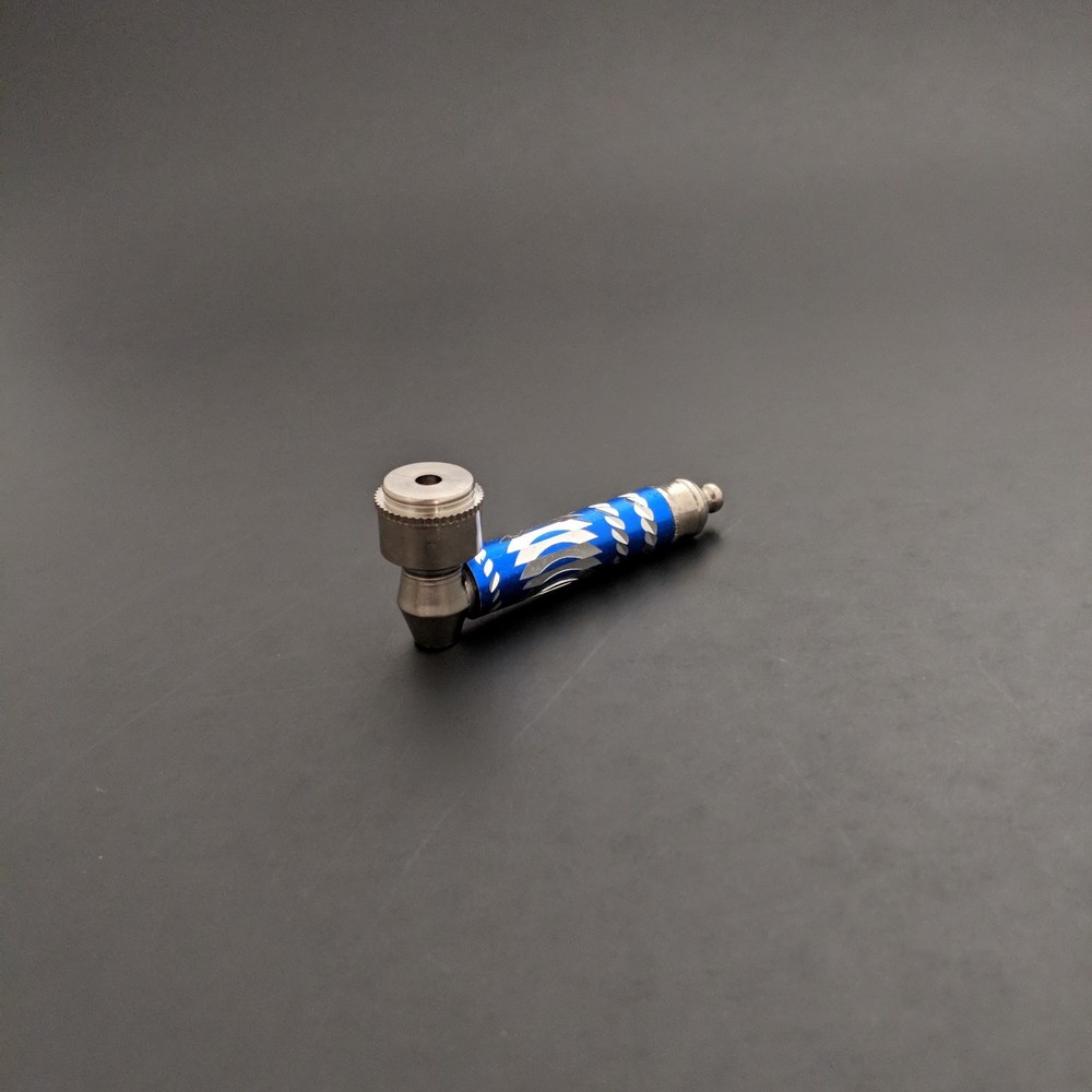 1 Metal single bowl pipe