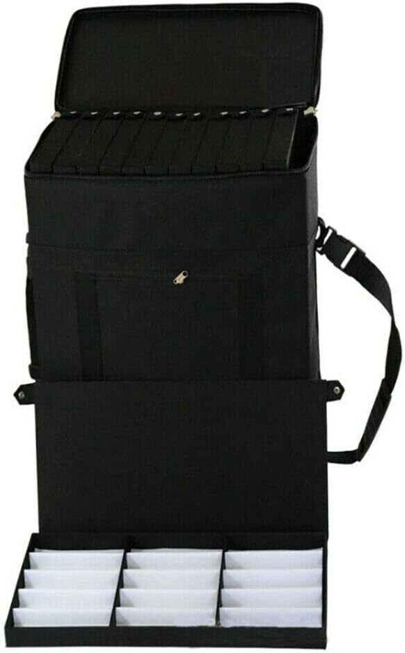 NEW 180 Slots Optical Glasses Case Pull Rod Box Eyeglasses Display Organizer US