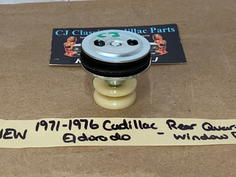 NEW 1971-1976 Cadillac Eldorado REAR QUARTER WINDOW ROLLER SUPPORT GUIDE