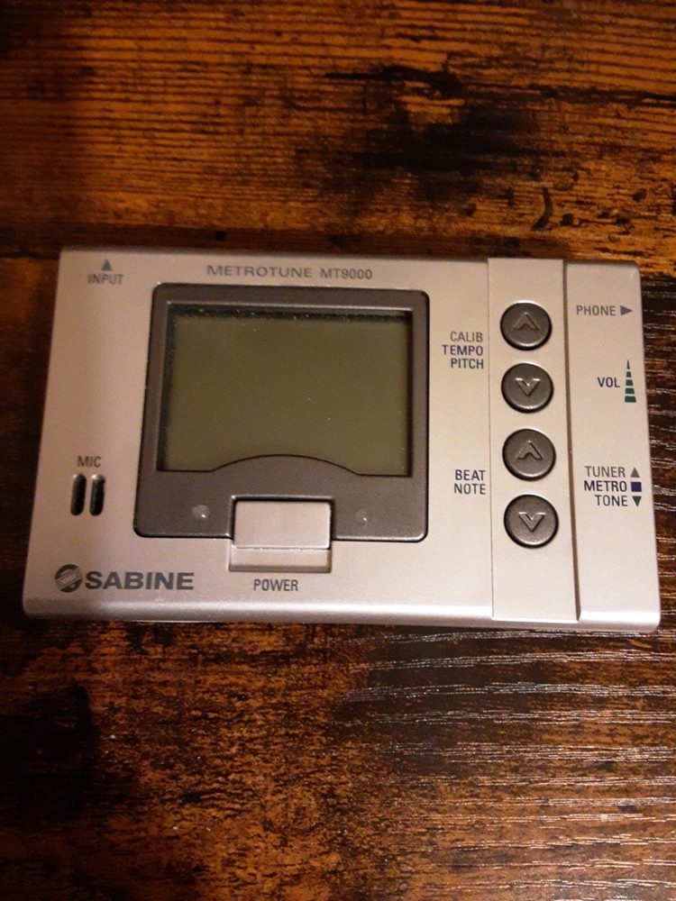 SABINE MT9000 METRONOME/TUNER USED