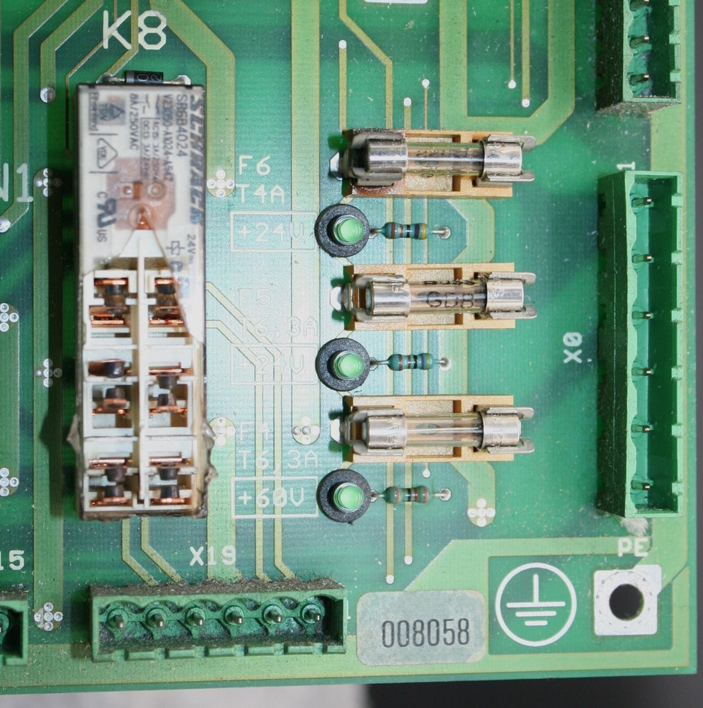 One Mosca ME3671 Board for Strapping Machine ME 3671