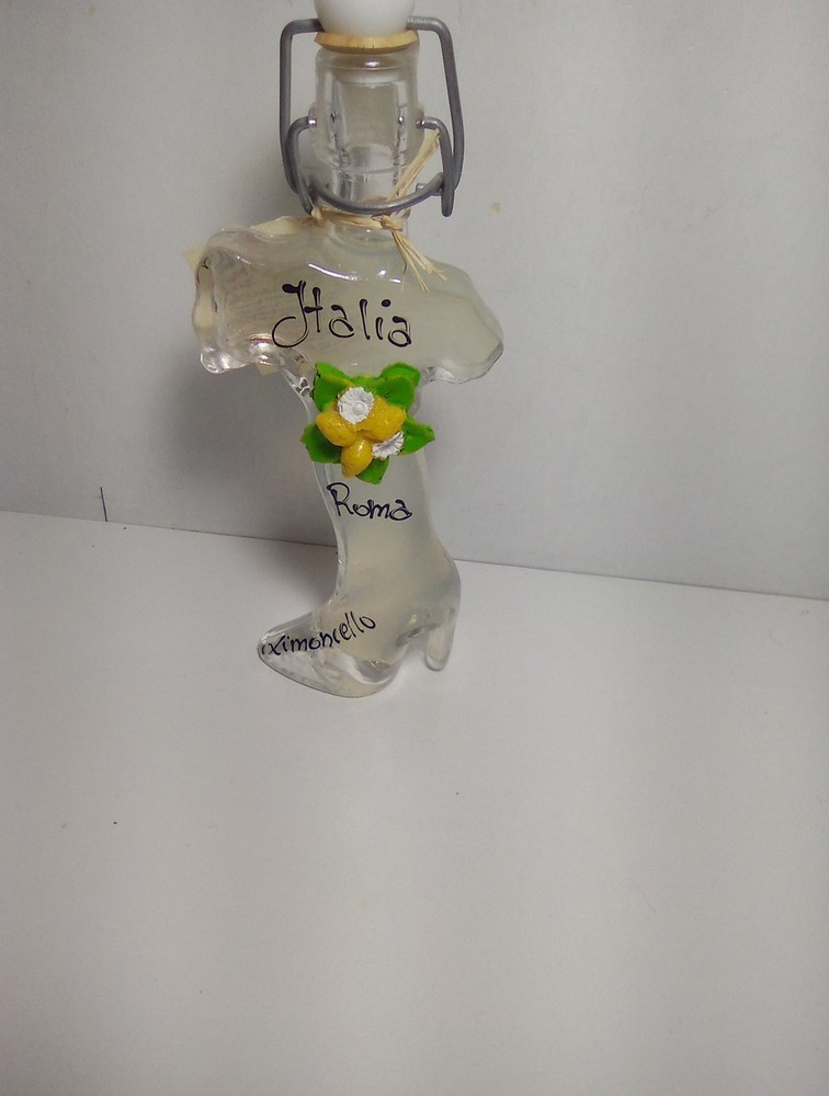 Limoncello Liqueur Italy Shaped Souvenir Bottle
