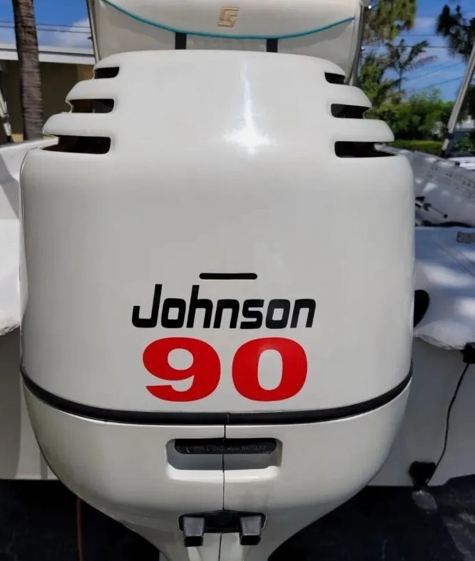 Johnson Outboard custom decals 90 hp