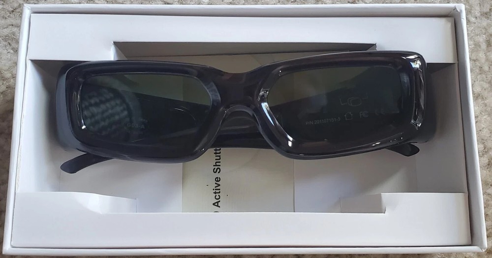 3D Active Shutter Glasses for TV