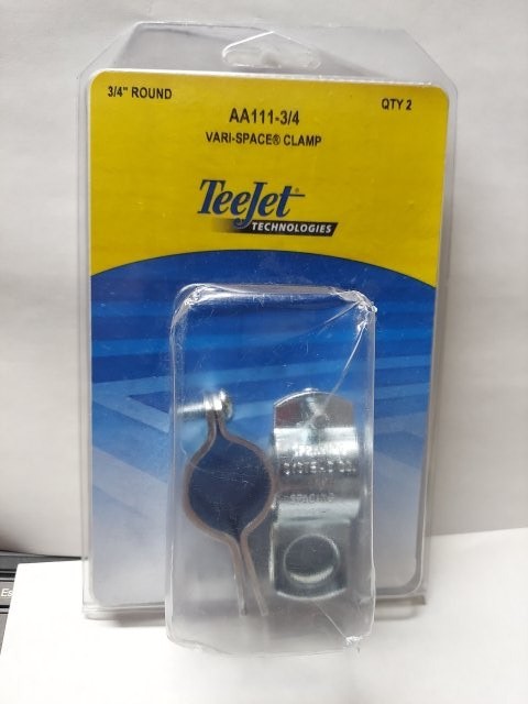 TeeJet Vari-Space® Clamp AA111-3/4 - Quantity of 2, New