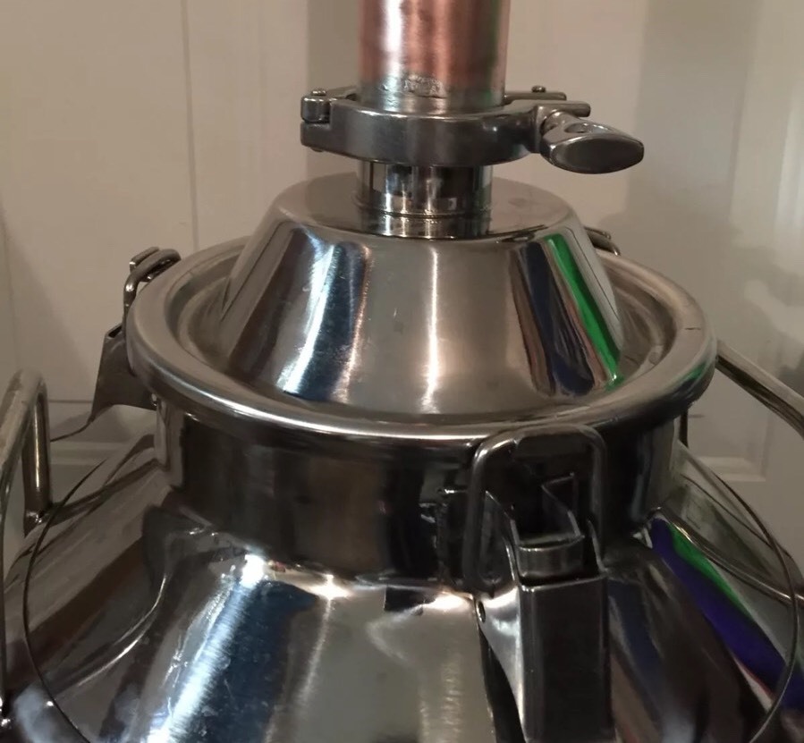 Moonshine Still Keg 2" Copper Column Thermometer DIY Kit Distilling Alcohol