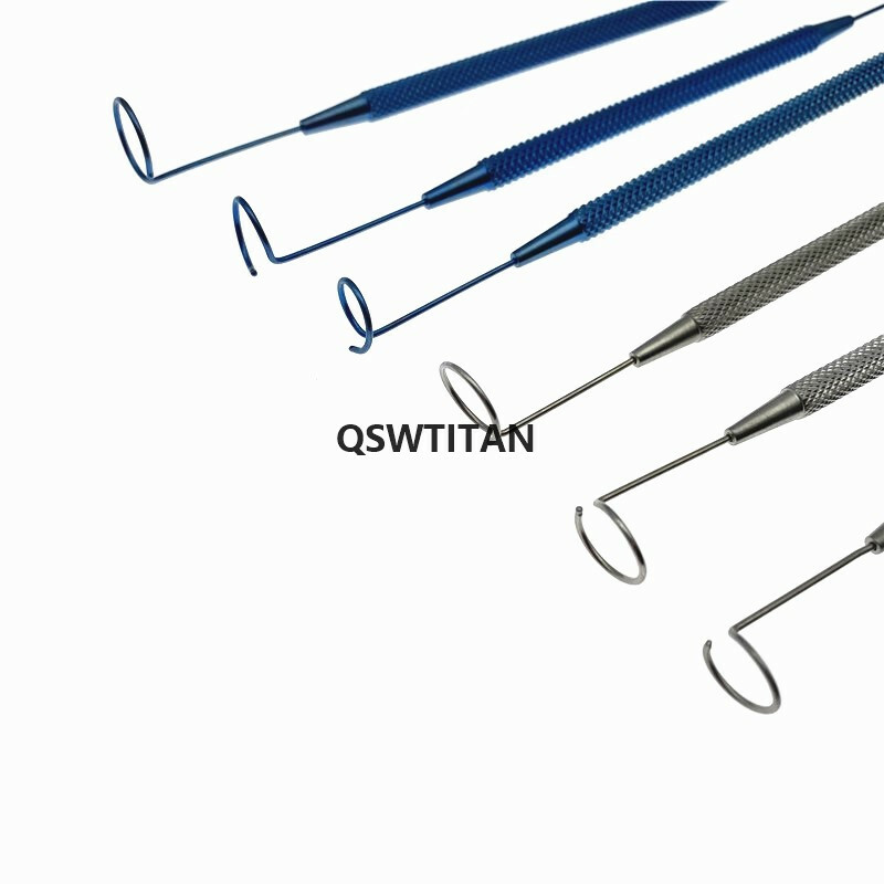 Ophthalmic double ended pigtail Probe Eye surgical instruments