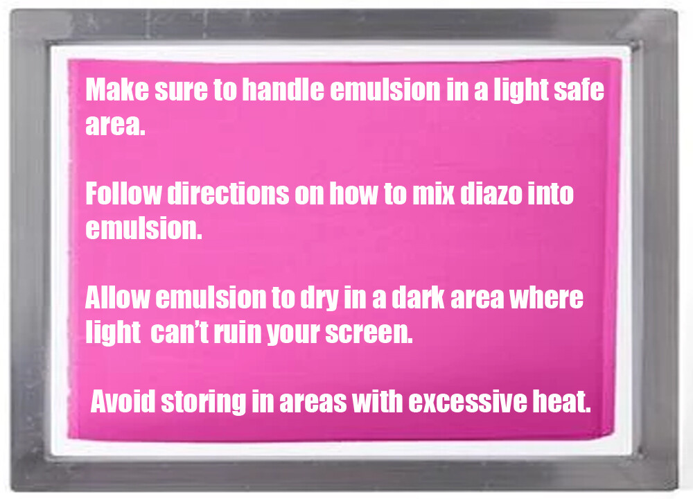 Ecotex® Pink Textile Dual Cure Emulsion For Screen Printing - All Sizes