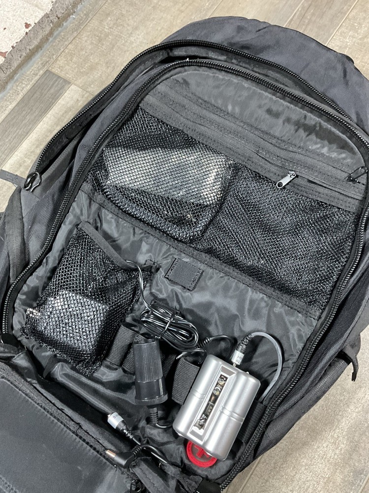 Voltaic Backpack Off Grid Solar Charging Black Pack