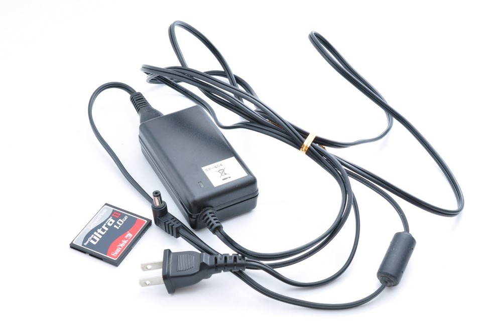 Roland SP-404 Sampler Black 2007 w/Adapter + Compact Flash Working BW26207