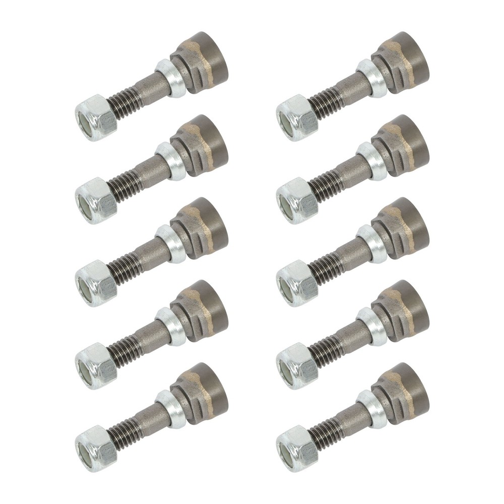 10 Pack for Stump Grinder Teeth Compatible with 500 11/16" Replacel