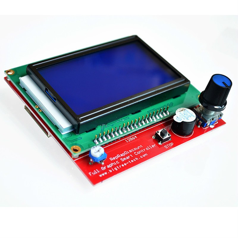 Full Graphic Smart Controller 12864 LCD Display for RAMPS 1.4 RepRap 3D Printer