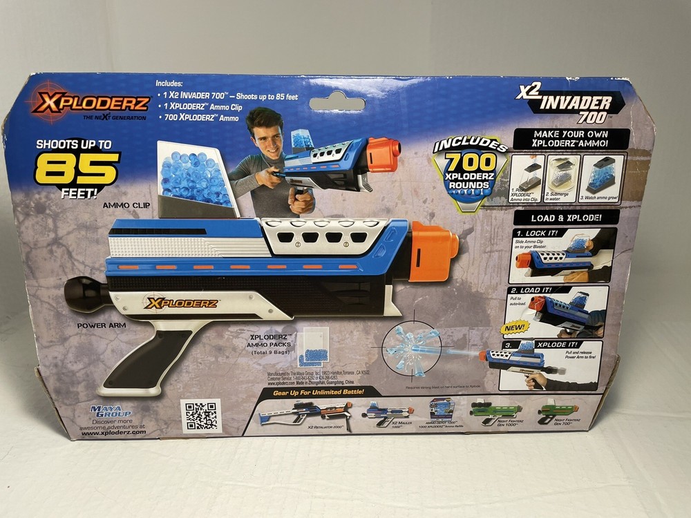 XPLODERZ X2 Invader 700 Guns - New in Original packag