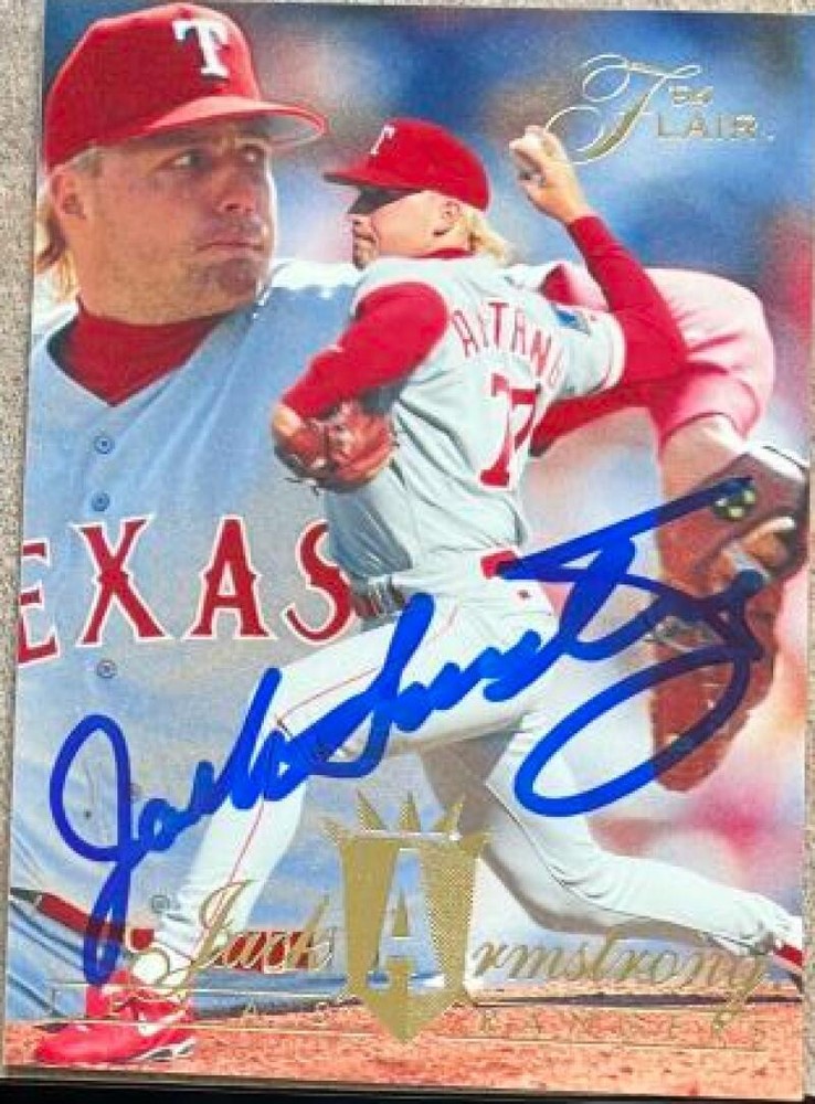 Jack Armstrong Autographed 1994 Flair #107