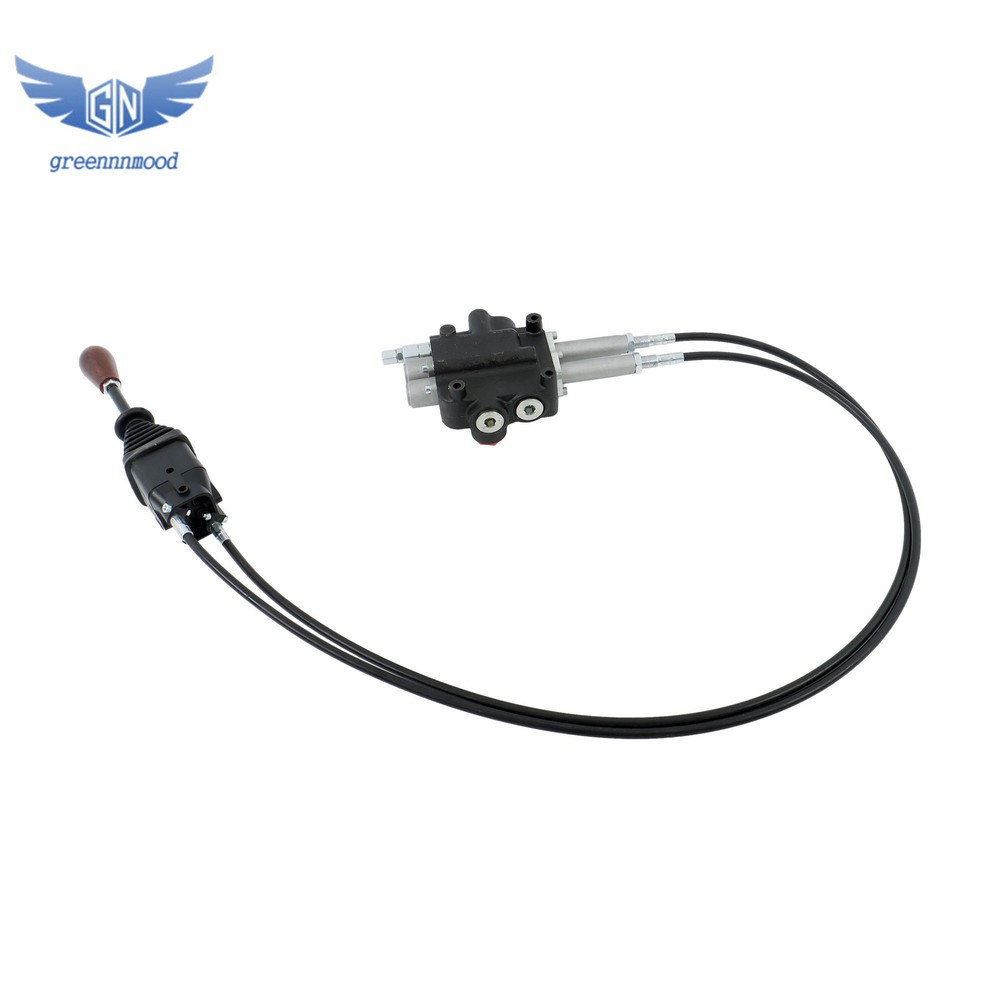 P80 Remote Control Valve Kit: 2 Spool Valve 21GPM + Joystick + Cables 25MPa