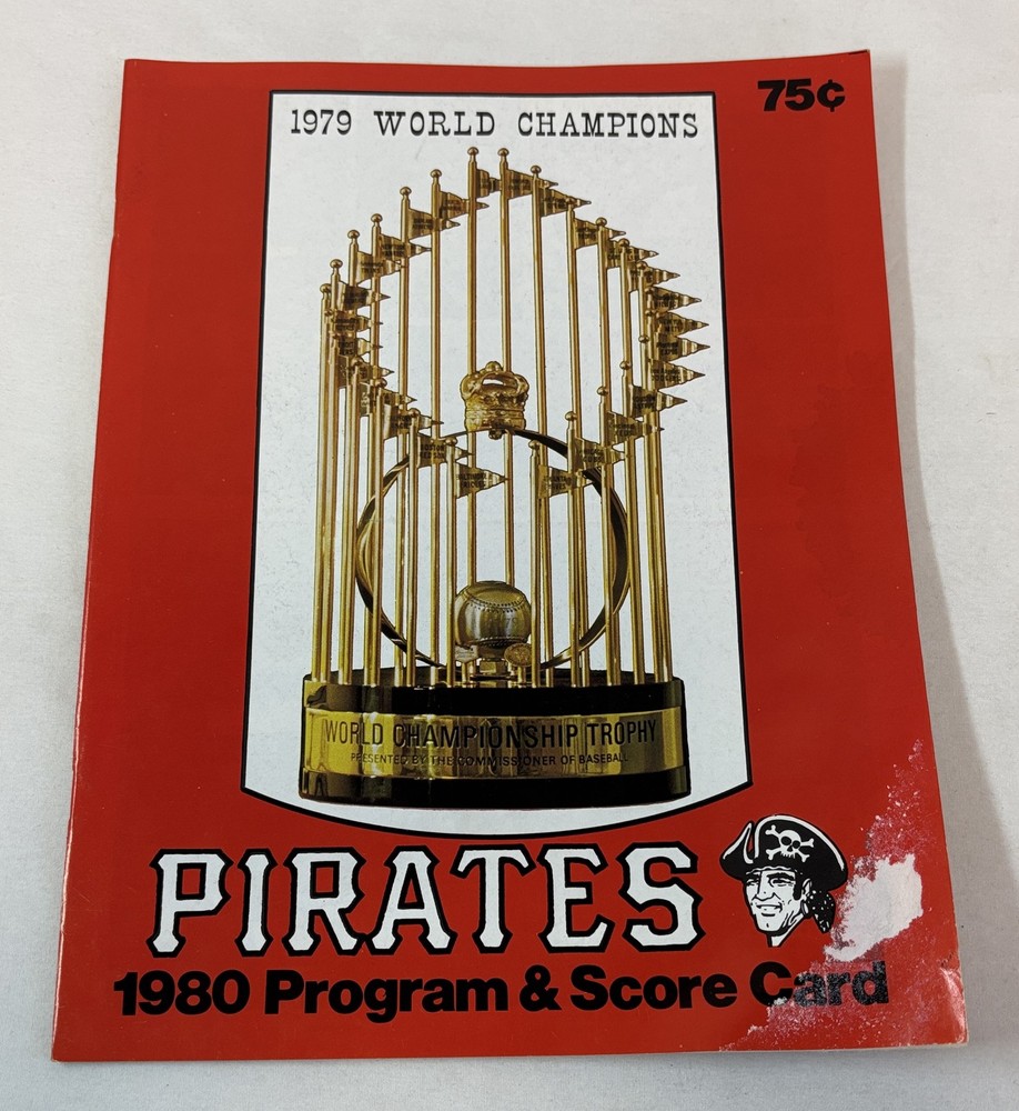 1980 PITTSBURGH PIRATES Spring Training Program And Scorecard