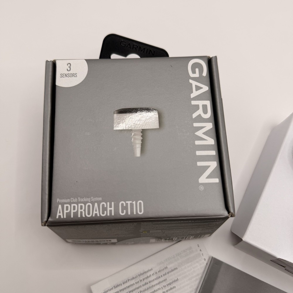 Garmin Approach CT10, 3 Sensors Set, Golf Tracking Device, Full Set