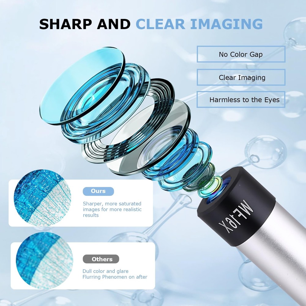 Microscope for Adults & Kids, 40X-2000X High-Power Compound Microscope for St...