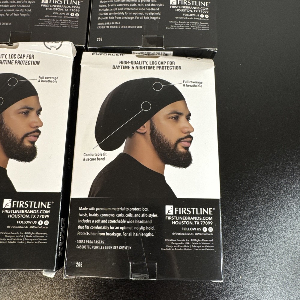 4 Quantity WavEnforcer Loc Cap 4-way Stretch Secure Fit