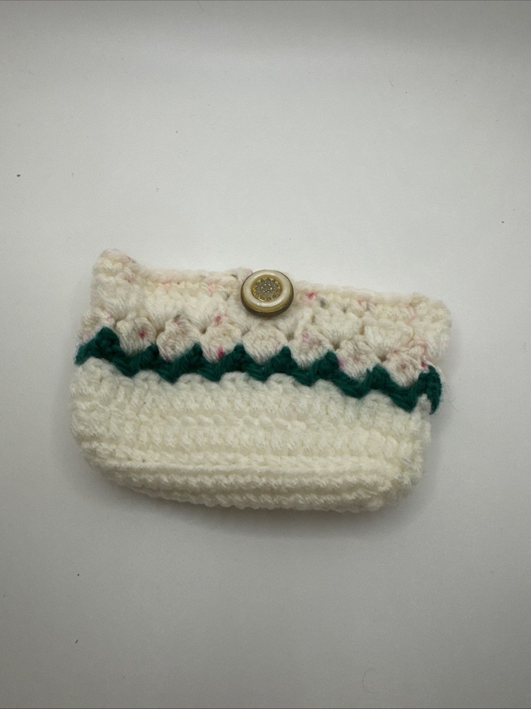 Crocheted small bag bags Getting 1