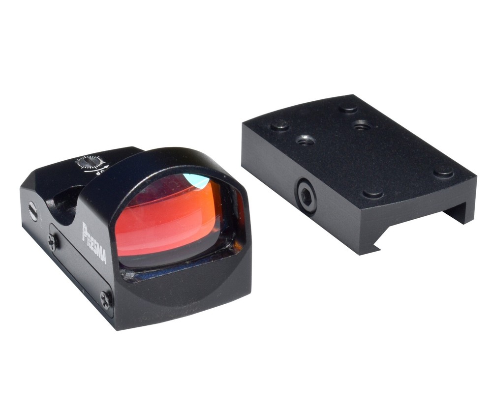 Micro Mini Hunting Shooting Durable Red 4.0 MOA Single Reflex Dot Adaptive Base